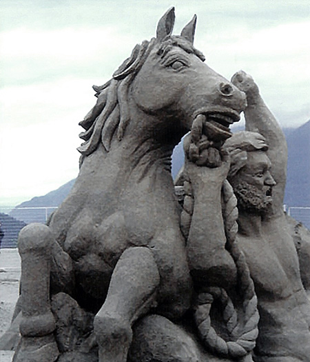 View sand sculpture gallery